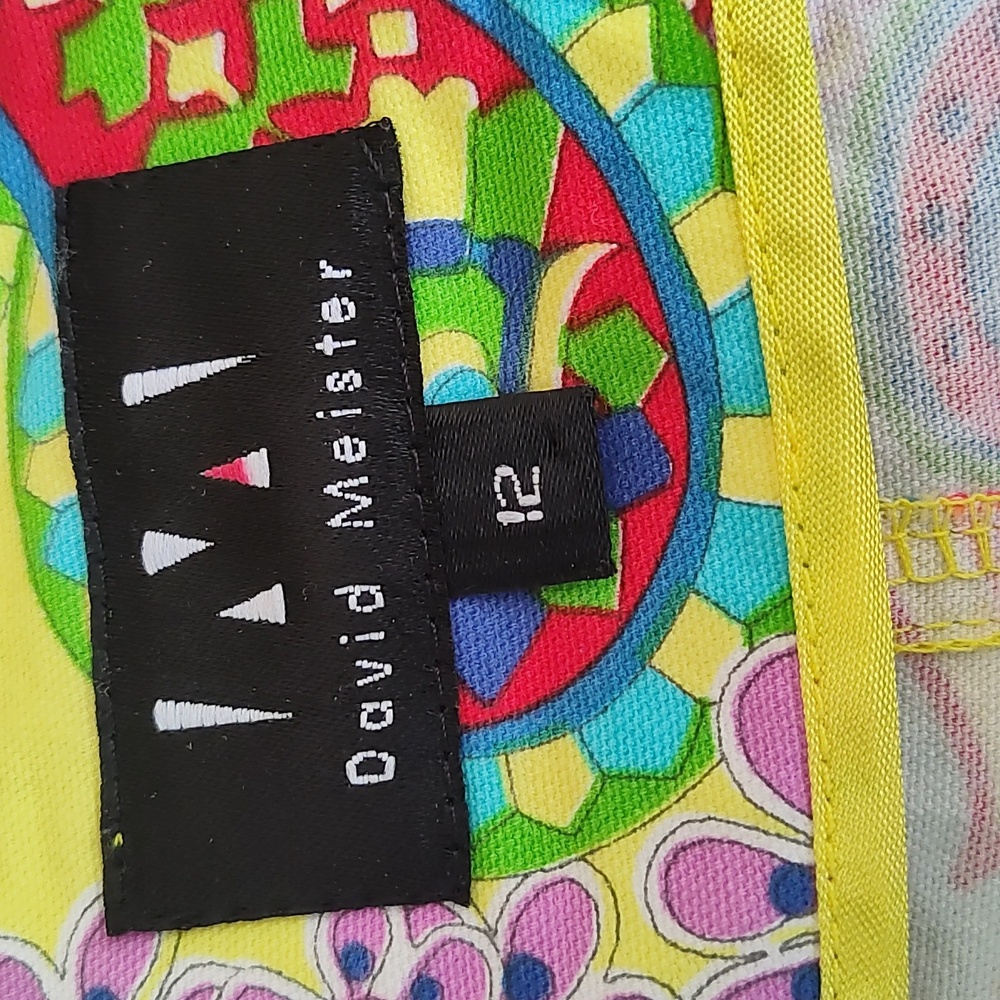 David Meister Multi Color Skirt Size 12 - Picture 9 of 9
